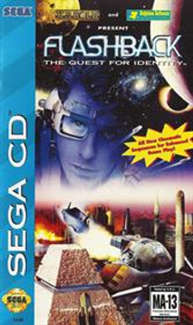 Flashback The Quest for Identity- Sega CD Disc Only