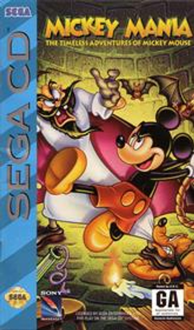 Mickey Mania- Sega CD Disc Only