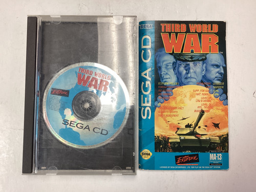 Third World War- Sega CD Boxed