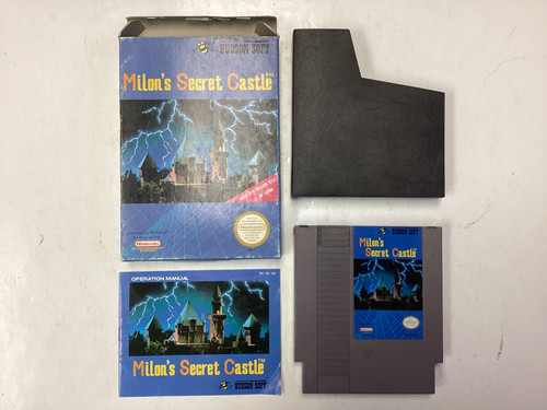 Milons Secret Castle- NES Boxed