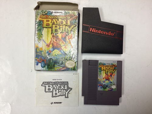 The Adventures of Bayou Billy- NES Boxed