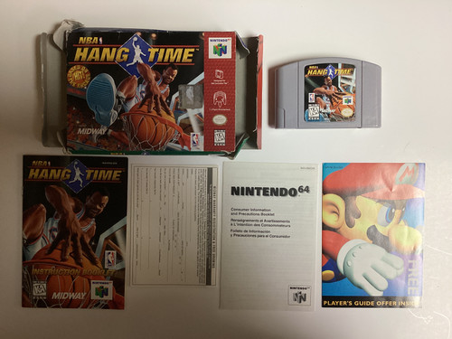 NBA Hangtime- N64 Nintendo 64 Boxed