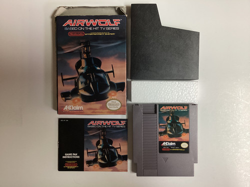 Airwolf- NES Boxed