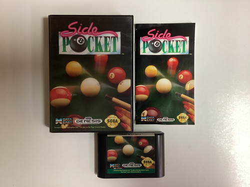 Side Pocket- Sega Genesis Boxed