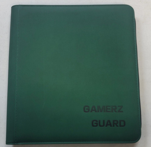 Hunter Green 12 Pocket Zipper BInder