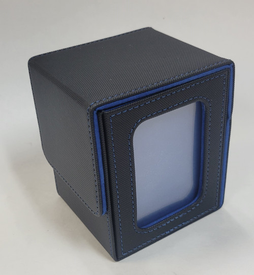 Black Blue Window Deck Box
