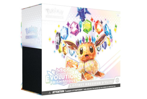 Pokemon Scarlet & Violet Prismatic Evolutions ETB Elite Trainer Box