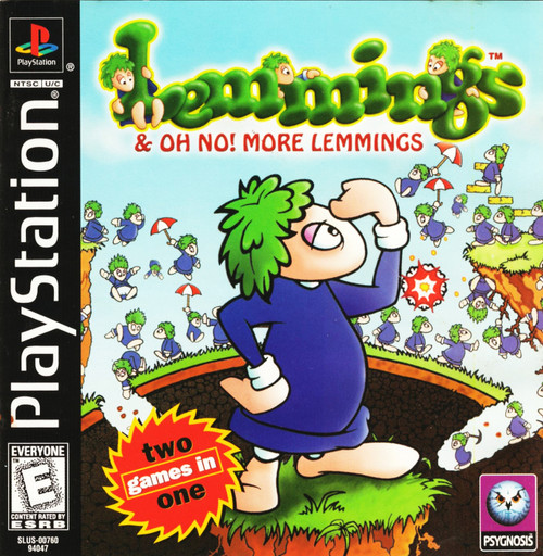 Lemmings & Oh No More Lemmings - PS1