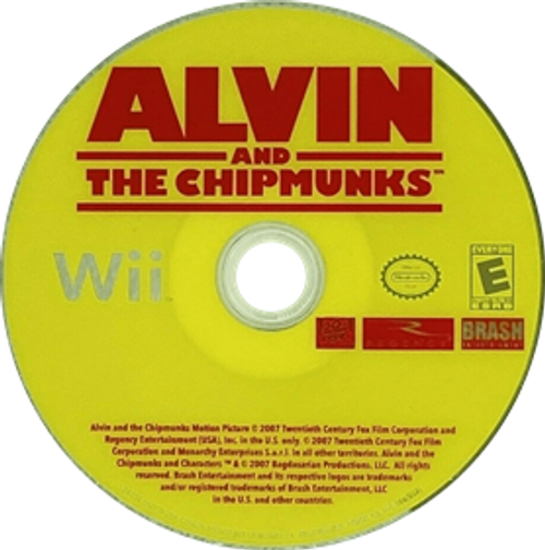 Alvin & The Chipmunks {Disc Only} - Nintendo Wii