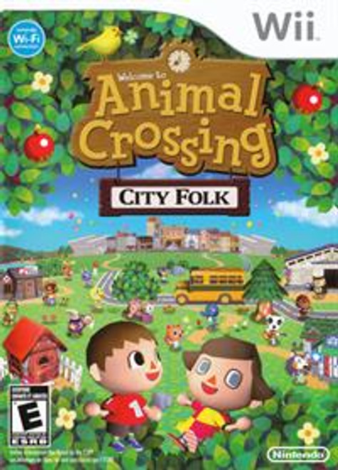 Animal Crossing City Folk- Nintendo Wii