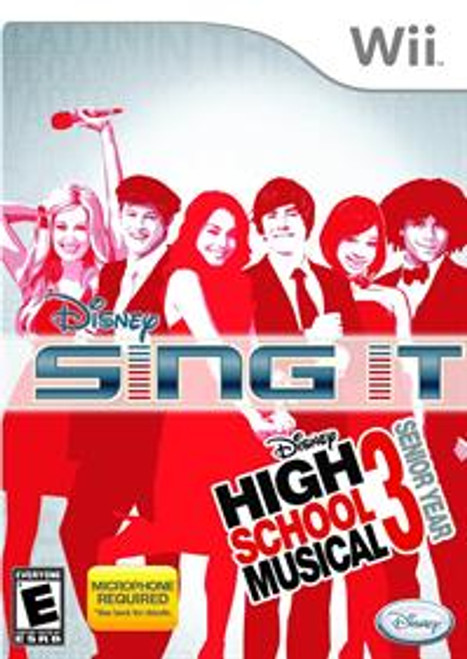Disney Sing It High School Musical 3 - Nintendo Wii 