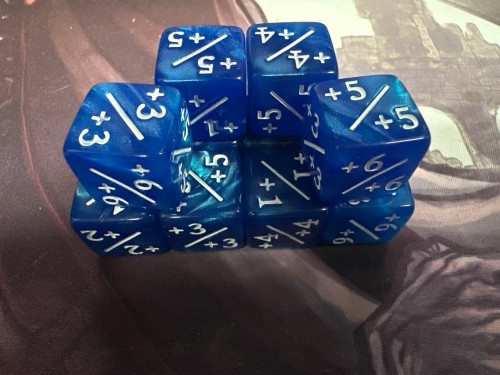 Aqua Rocks Positive Counters
