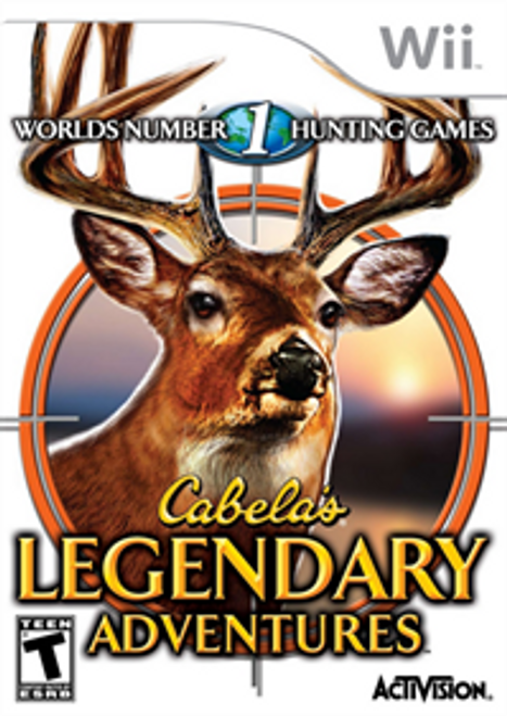 Cabela's Legendary Adventures - Nintendo Wii 