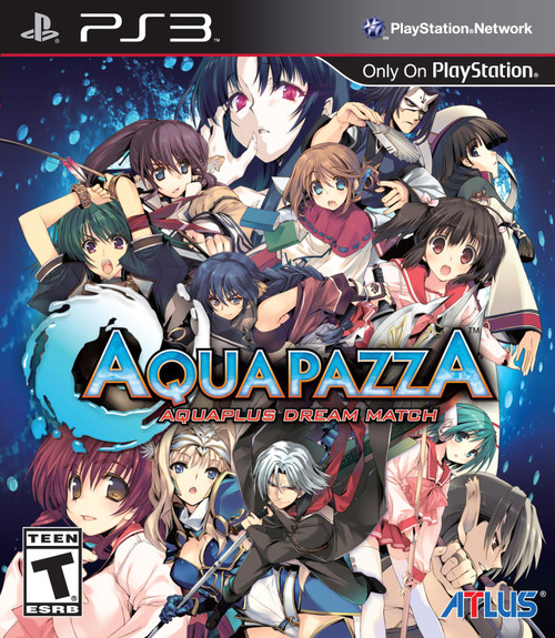 Aquapazza: Aquaplus Dream Match [Disc Only] - Playstation 3 PS3 TESTED