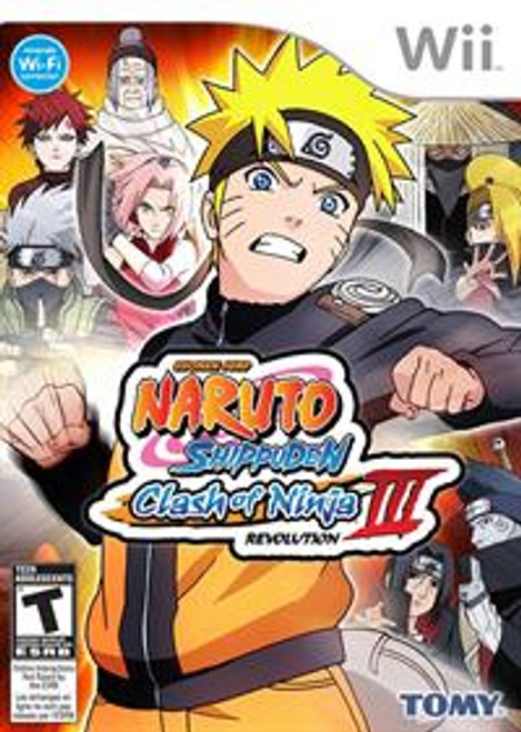 Naruto Shippuden Clash of Ninja Revolution 3 - Nintendo Wii