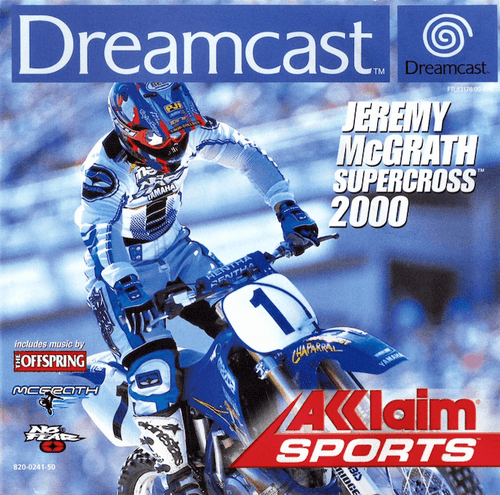 JEREMY MCGRATH SUPERCROSS 2000 - Sega Dreamcast