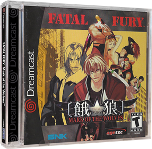 FATAL FURY MARK OF THE WOLVES - Sega Dreamcast