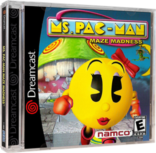 MS. PAC-MAN MAZE MADNESS - Sega Dreamcast