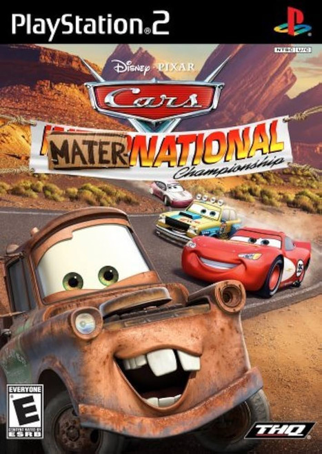 Cars Mater-National Championship - PS2 Playstation 2