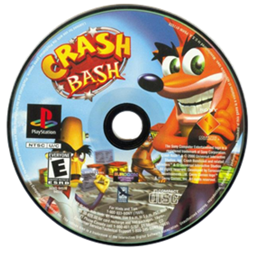 Crash Bash (Disc Only) - Playstation Ps1(Used)