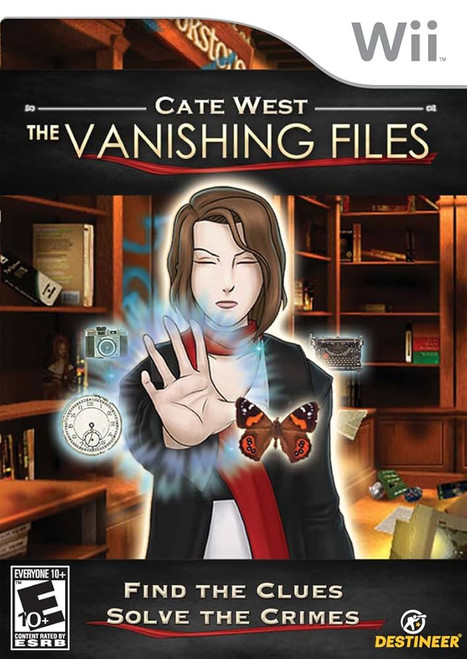 Cate West Vanishing Files - Nintendo Wii