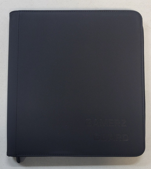 Black 12 Pocket Zipper Binder