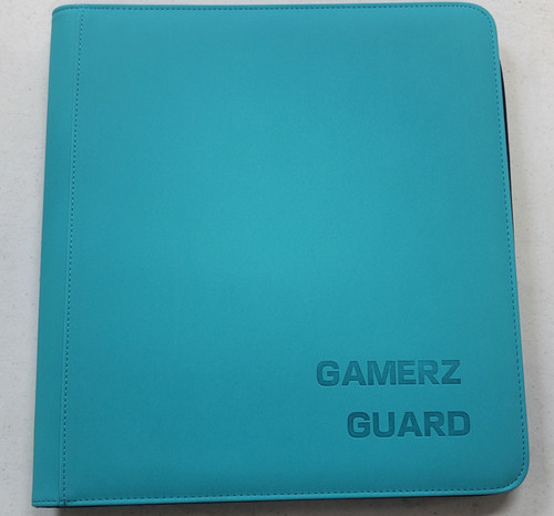 Teal 12 Pocket Zipper Binder