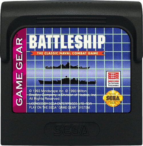 Battleship: The Classic Naval Combat Game - Sega Game Gear Cartridge Only Battleship: The Classic Naval Combat Game - Sega Game Gear Cartridge Only