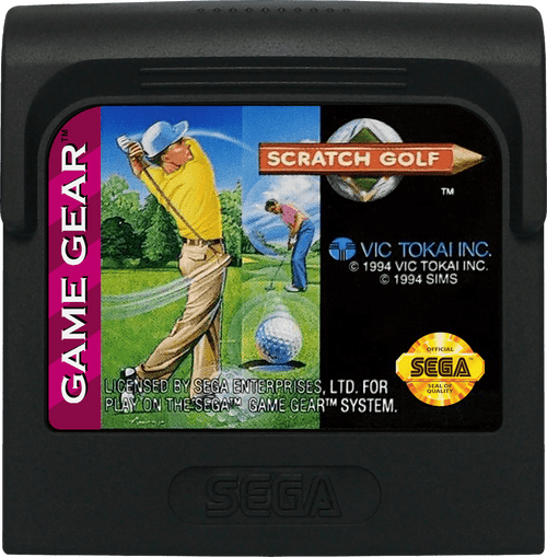 Scratch Golf - Sega Game Gear Cartridge Only
