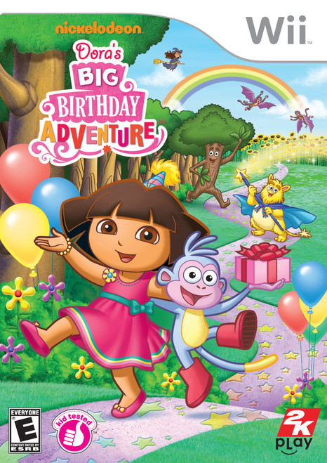 Dora the Explorer Doras Big Birthday Adventure - Nintendo Wii 