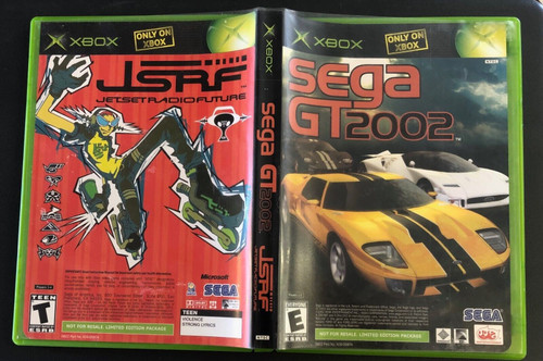 Sega GT 2002/JSRF Jet Set Radio Future - Xbox Sega GT 2002/JSRF Jet Set Radio Future - Xbox