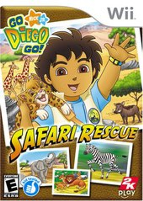 Go Diego Go Safari Rescue - Nintendo Wii