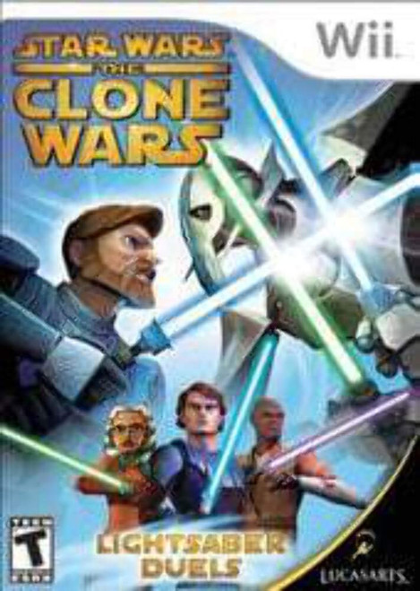Star Wars Clone Wars Lightsaber Duel - Nintendo Wii Star Wars Clone Wars Lightsaber Duel - Nintendo Wii