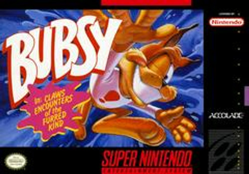 Bubsy in Claws Encounters of the Furred Kind - Snes