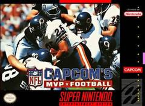 Capcom's MVP Football - Snes