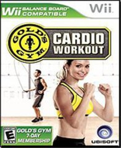 Golds Gym Cardio Workout - Nintendo Wii Golds Gym Cardio Workout - Nintendo Wii