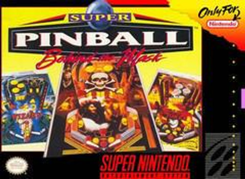 Super Pinball: Behind the Mask - Snes