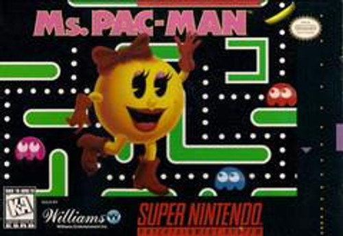 Ms. Pac-Man - Snes