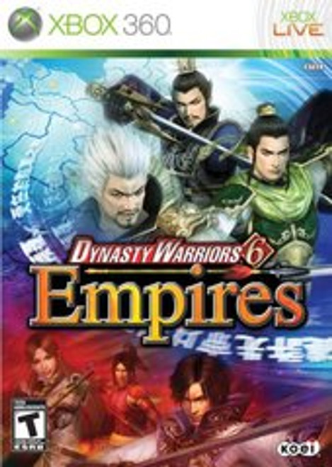  Dynasty Warriors 6 Empires - Xbox 360