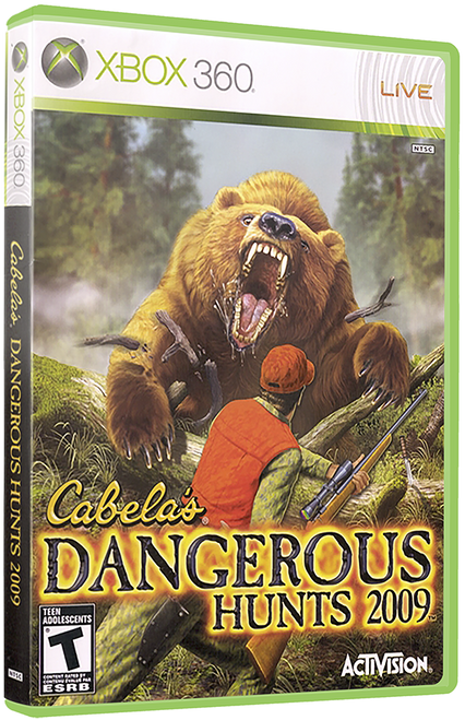  Cabelas Dangerous Hunts 2009 - Xbox 360