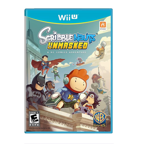 Scribblenauts Unmasked: A DC Comics Adventure - Nintendo Wii U   Scribblenauts Unmasked: A DC Comics Adventure - Nintendo Wii U