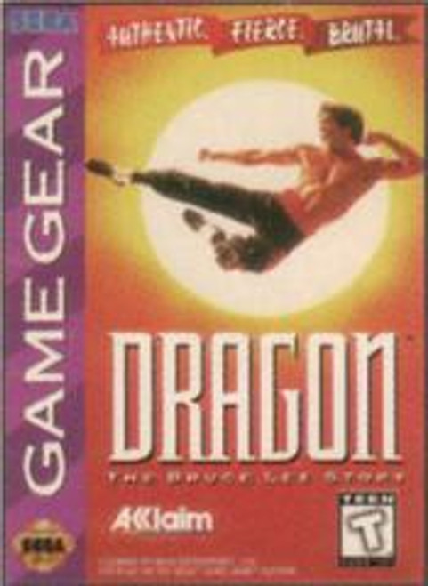 Dragon: The Bruce Lee Story - Game Gear CO Cartridge Only