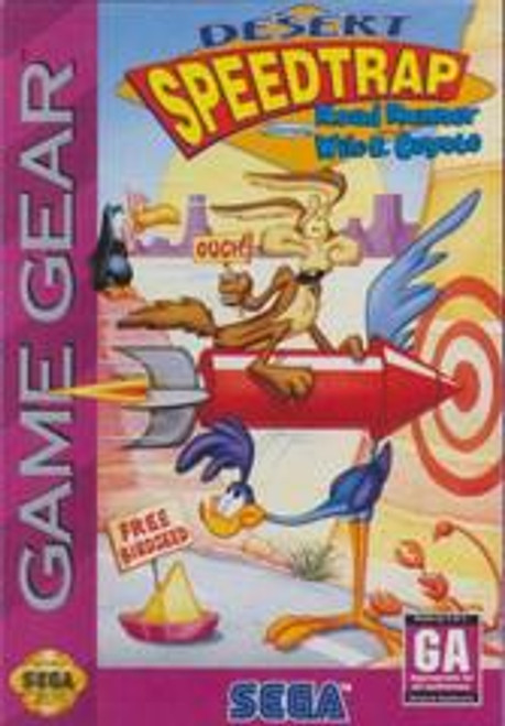 Desert Speedtrap Starring Road Runner and Wile E. Coyote - Game Gear CO Cartridge Only