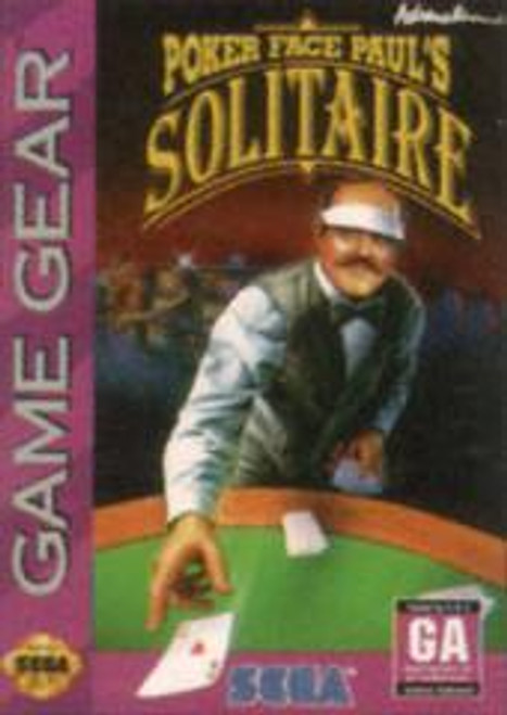 Poker Face Paul's Solitaire - Game Gear CO Cartridge Only