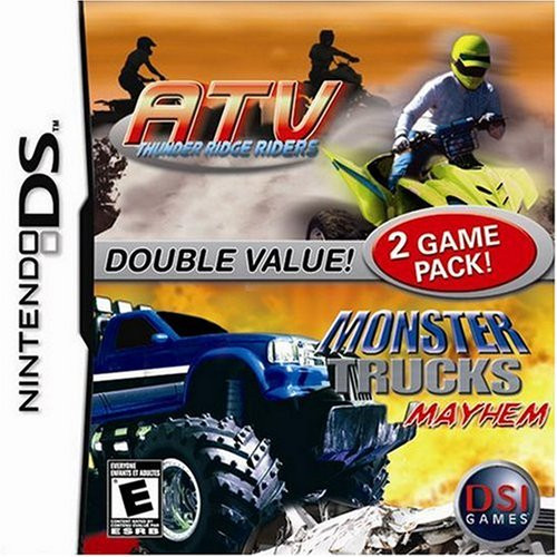 ATV Thunder Ridge Riders & Monster Trucks Mayhem - DS (Cartridge Only) CO