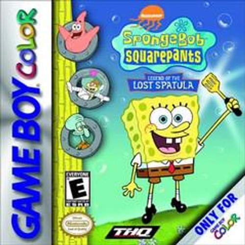 SpongeBob SquarePants: Legend of the Lost Spatula - GBC