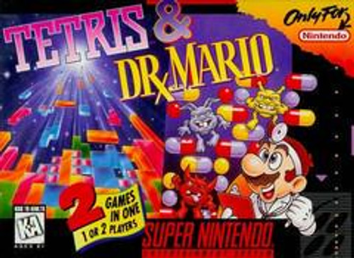 Tetris & Dr. Mario - SNES