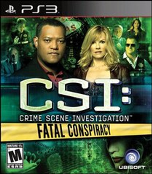 CSI Fatal Conspiracy - PS3