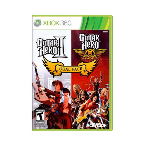 Guitar Hero Dual Pack (II & Aerosmith) - Xbox 360