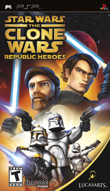 Star Wars The Clone Wars - Republic Heroes - PSP